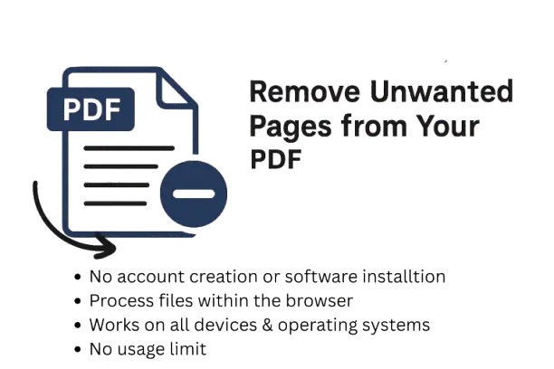 No account creation or software installtion Process files within the browser Works on all devices operating systems No usage limit 1 removebg preview